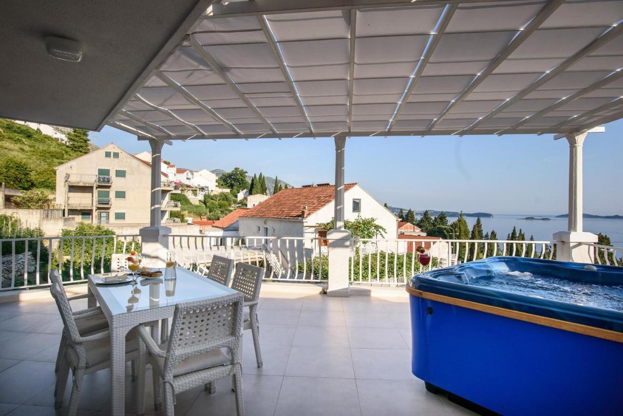 Aurora Seaview Apartment Mlini Eksteriør billede