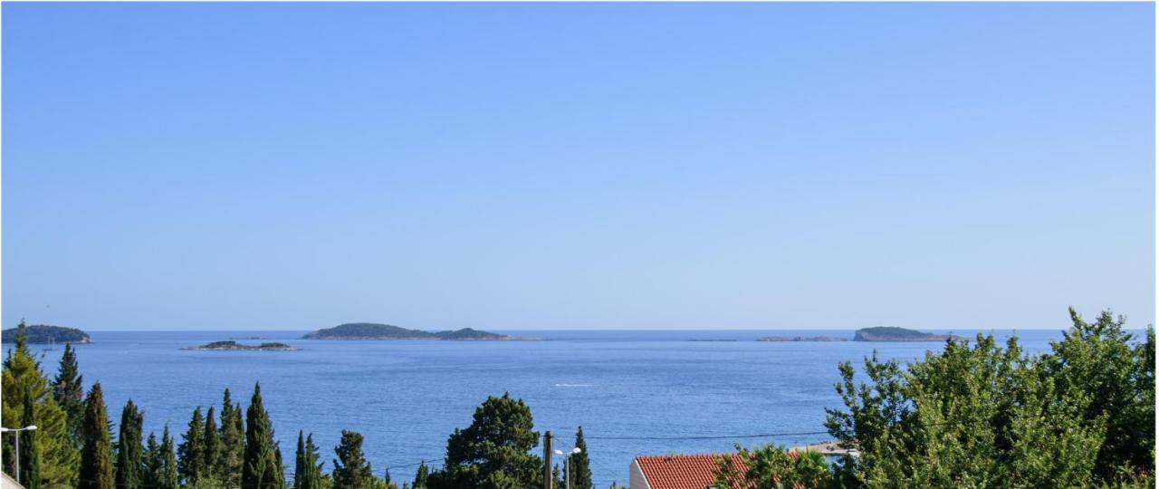 Aurora Seaview Apartment Mlini Eksteriør billede