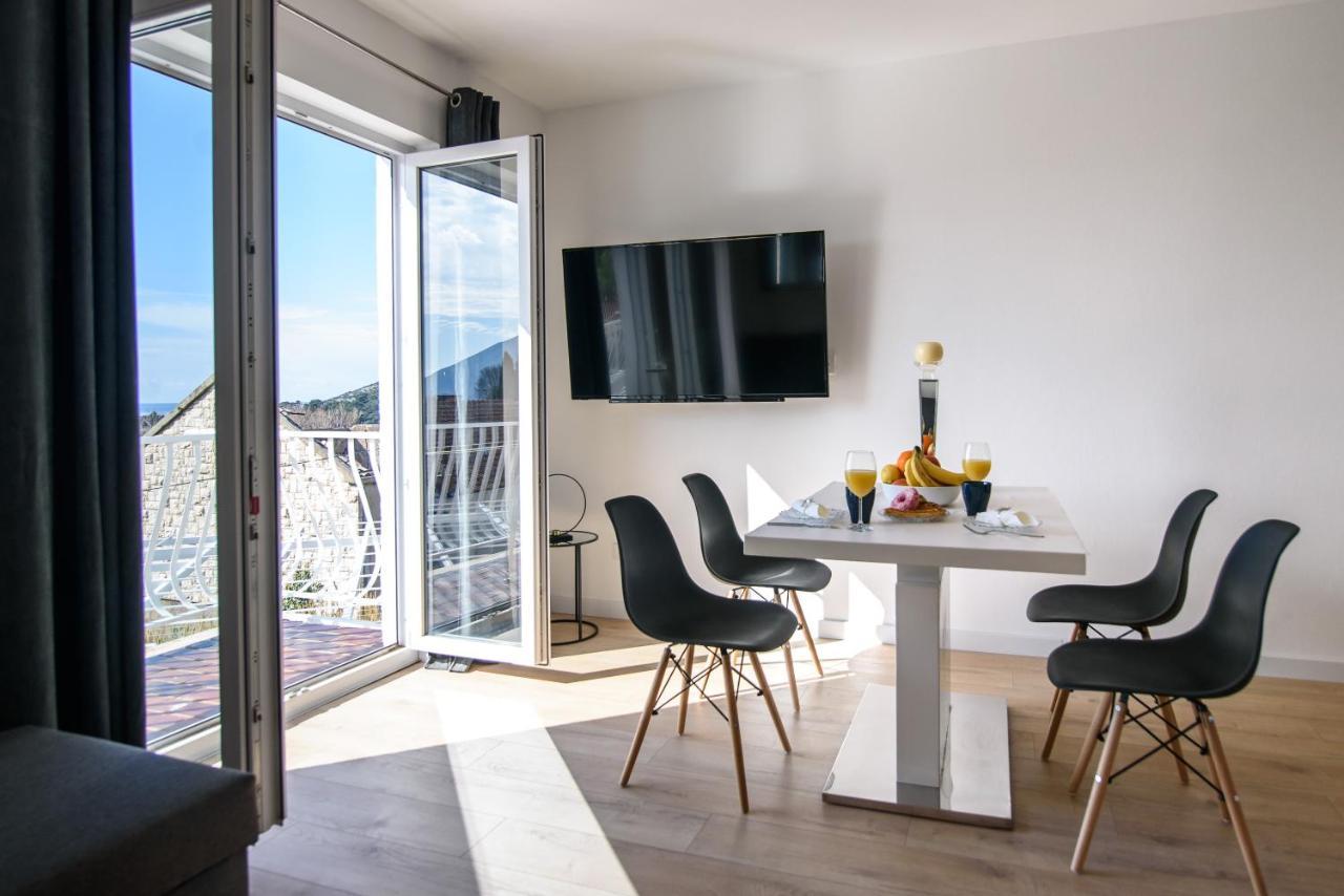 Aurora Seaview Apartment Mlini Eksteriør billede