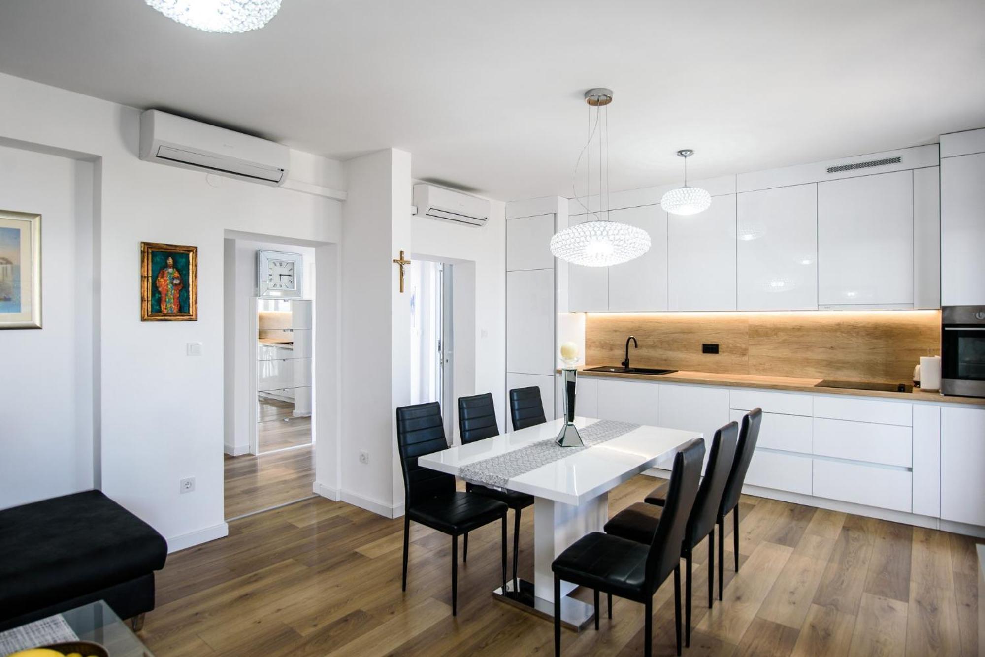 Aurora Seaview Apartment Mlini Eksteriør billede